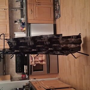 BCBGMAXAZRIA ||Rory Black High-Low Hem Dress Sz XS MSRP $89 NWT